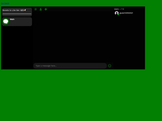chatroom screenshot