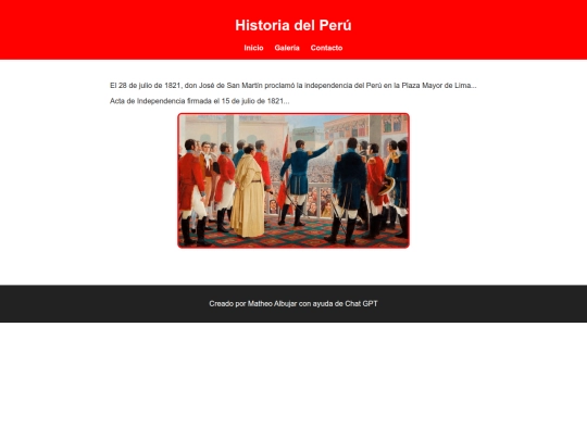 historia screenshot