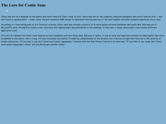 comicsanslore screenshot