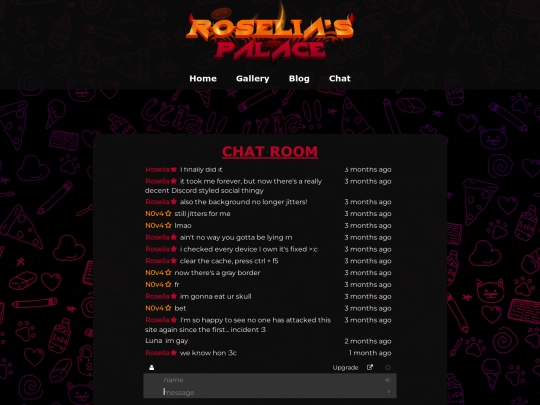 chat screenshot
