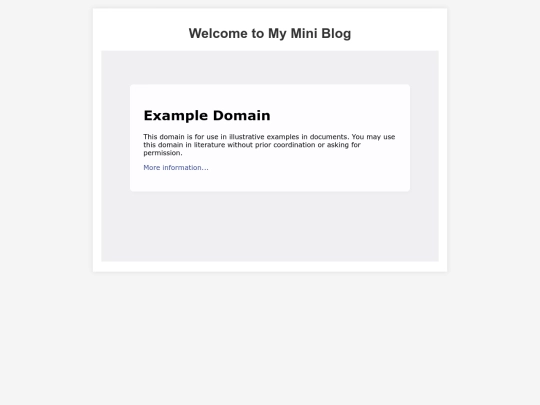 test screenshot