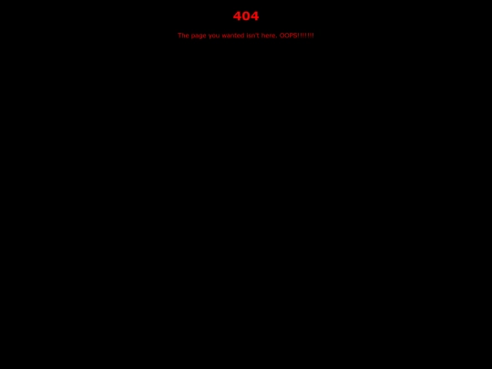 not_found screenshot