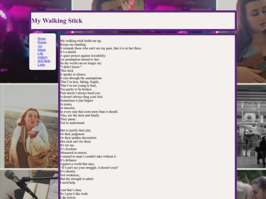 poems/mywalkingstick screenshot