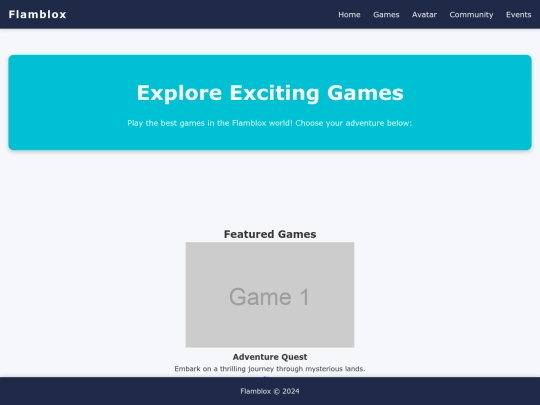 games screenshot