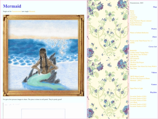 albumart/mermaid screenshot
