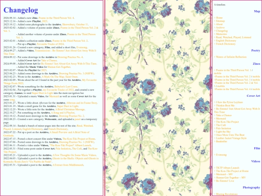 changelog screenshot