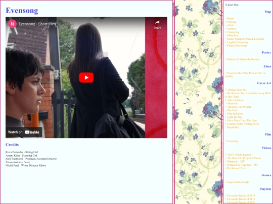 film/evensong screenshot