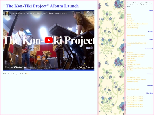 videos/albumlaunch screenshot