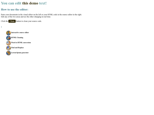 index screenshot