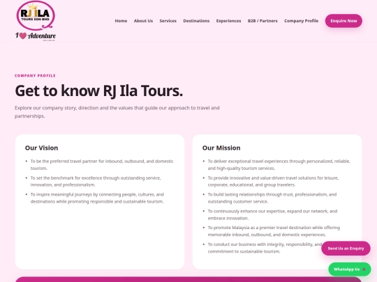company-profile screenshot