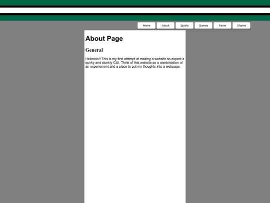AboutPage screenshot