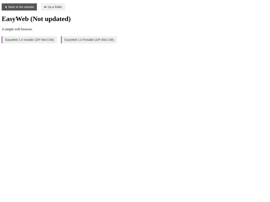 comp/easyweb screenshot