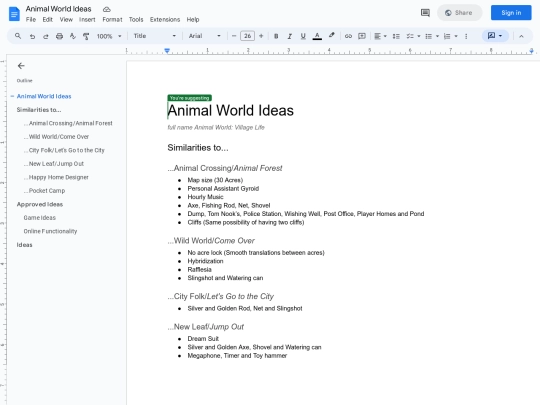 s/ideas screenshot