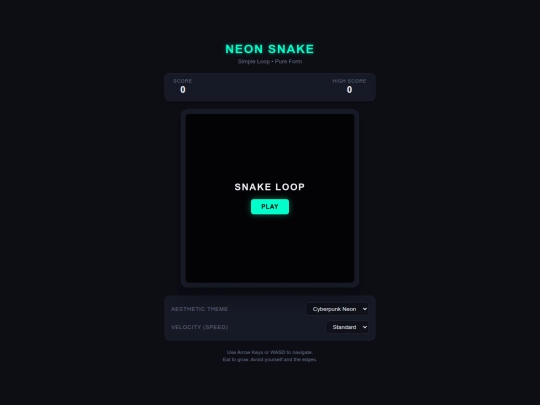 NEON SNAKE screenshot