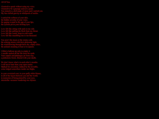 poems/allofyou screenshot