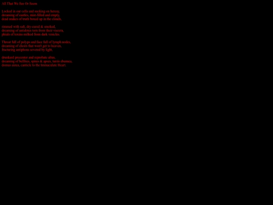 poems/allthatweseeorseem screenshot