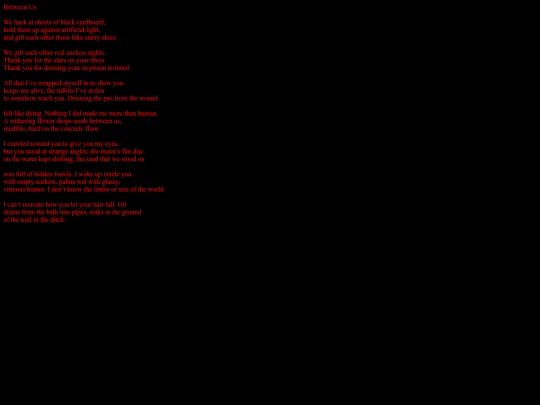 poems/betweenus screenshot
