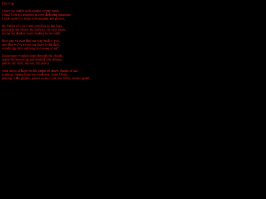 poems/thiscup screenshot