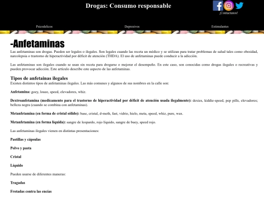 anfetaminas screenshot