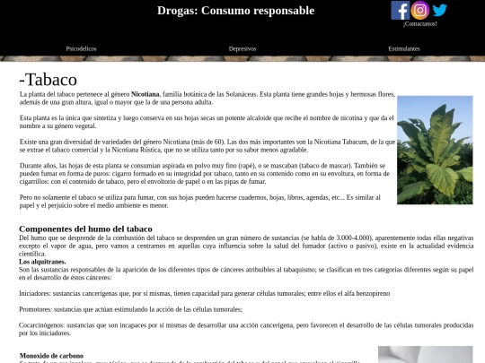tabaco screenshot