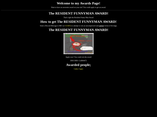 awards-page screenshot