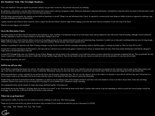 manifesto screenshot