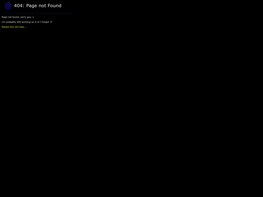 not_found screenshot