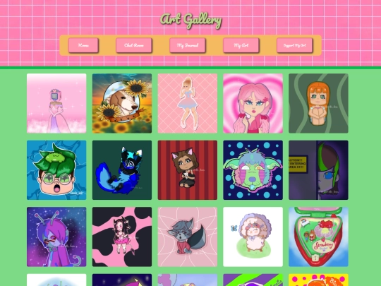 art-gallery screenshot