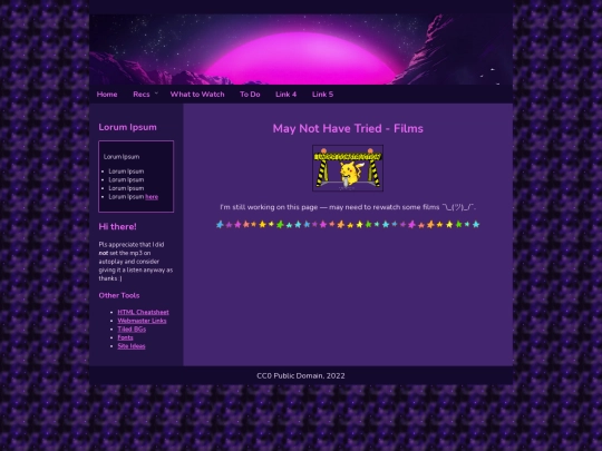 maynothavetried/films screenshot