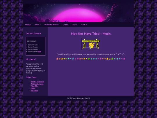 maynothavetried/music screenshot