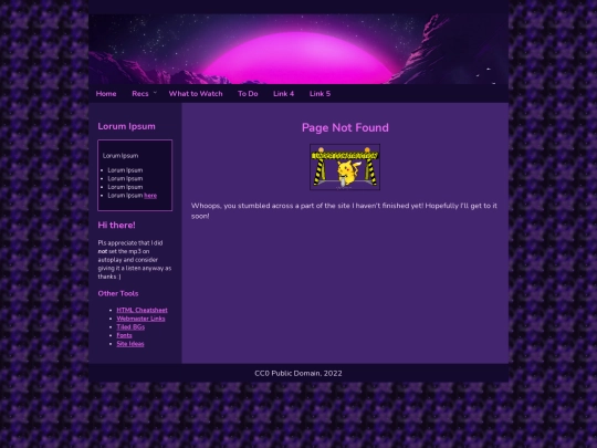 not_found screenshot