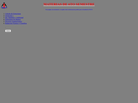 Semestres/6to Semestre screenshot
