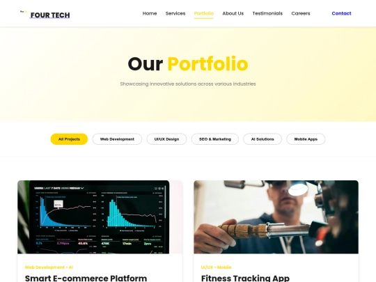 portfolio screenshot