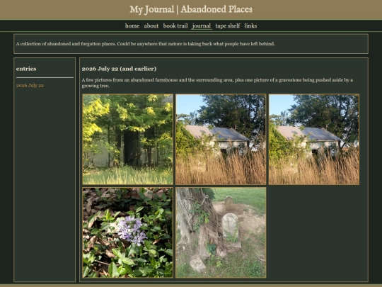 journal/abandoned screenshot