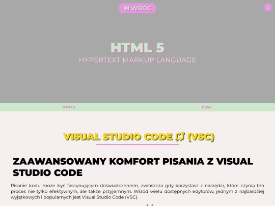tut-html screenshot