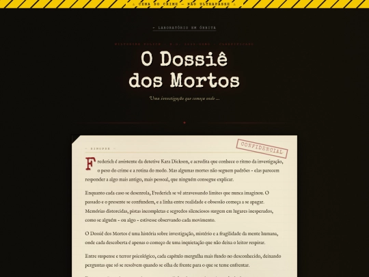ODossieDosMortos screenshot