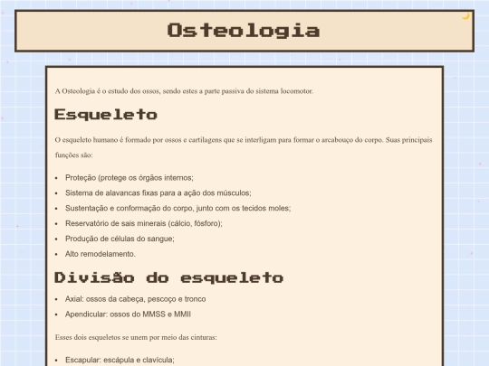 Osteologia screenshot