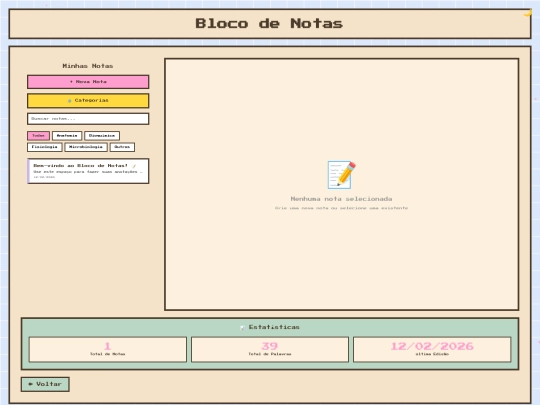 notas screenshot