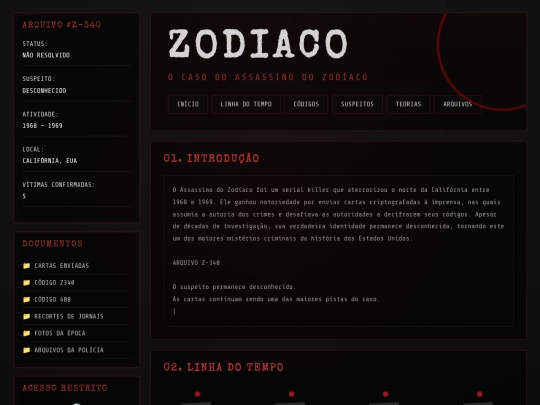 zodiacokiller screenshot
