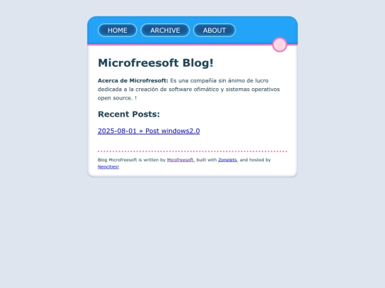 blog screenshot