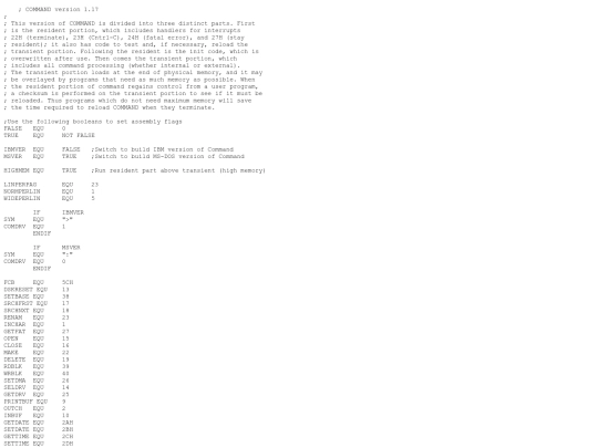 dir/mfsdos/COMMAND.ASM screenshot