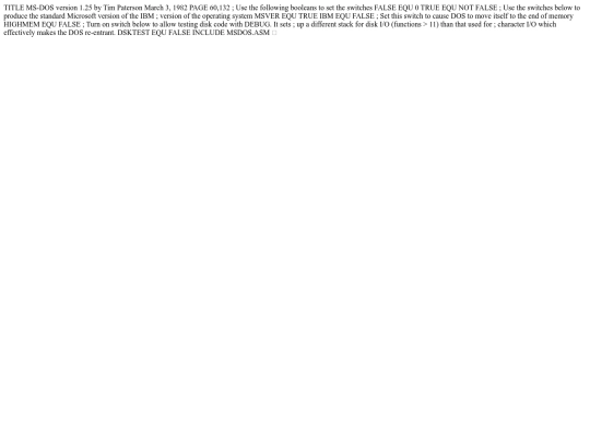 dir/mfsdos/STDDOS.ASM screenshot
