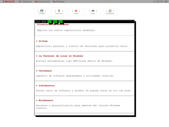 inx screenshot