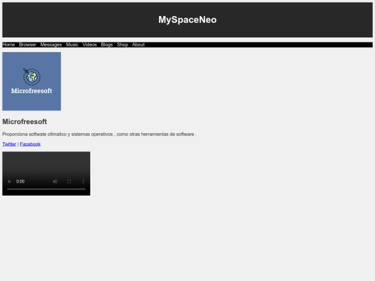 myspace/videos screenshot