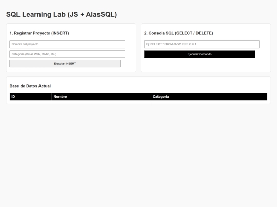 mysql/ejemplos screenshot