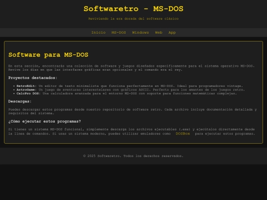 retro/msdos screenshot