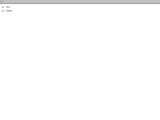 win31/filemanager screenshot