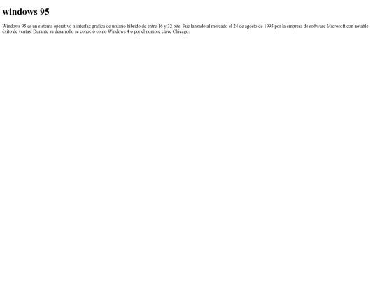 win95/home/documents/windows95.doc screenshot
