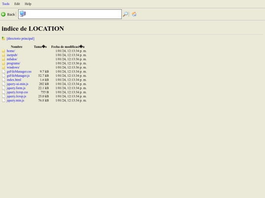 windows/components/internet/fileman screenshot