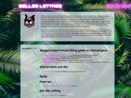 belleslettres screenshot